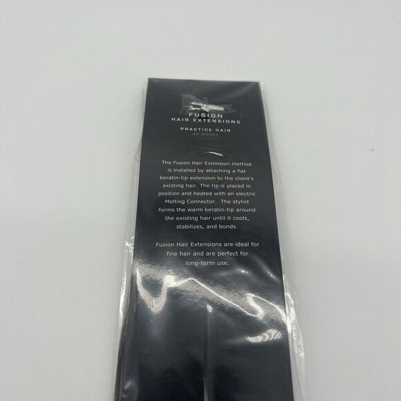 PRACTICE HAIR Fusion Hair Extensions 18" - Picture 3 of 4